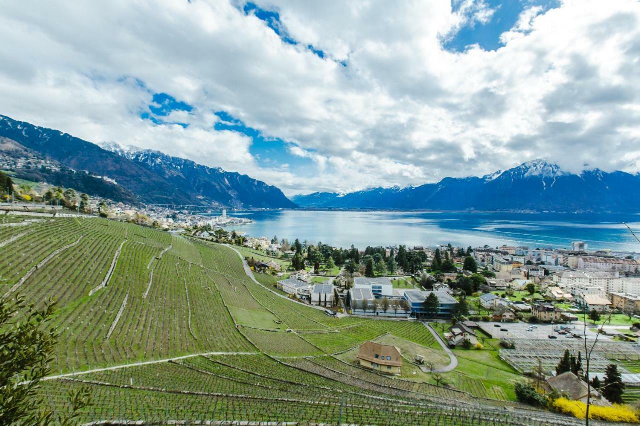 Chateau Du Chatelard Montreux Buitenkant foto
