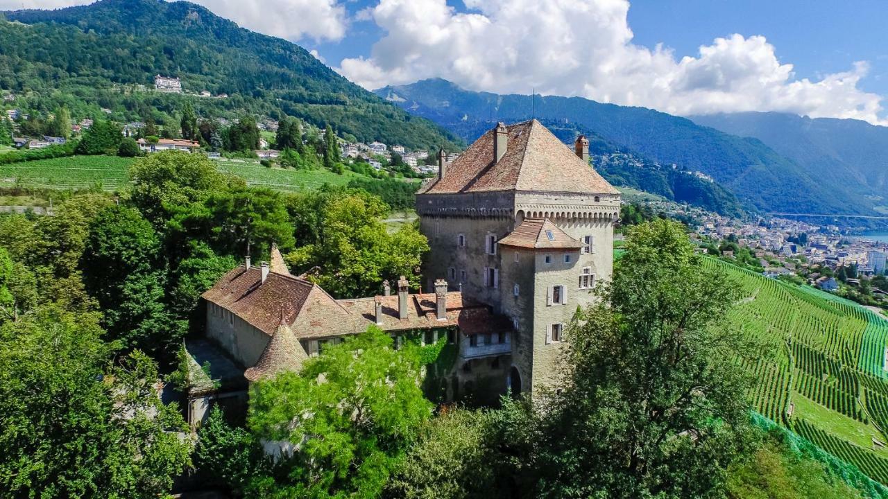 Chateau Du Chatelard Montreux Buitenkant foto