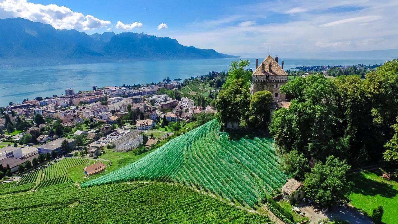Chateau Du Chatelard Montreux Buitenkant foto